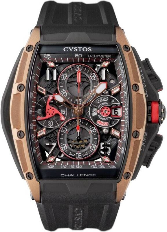 Cvstos Chrono 5N Red Gold Black Titanium / Black