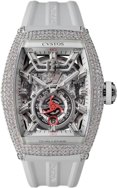 Cvstos Jetliner PS Steel Diamond full setting / White