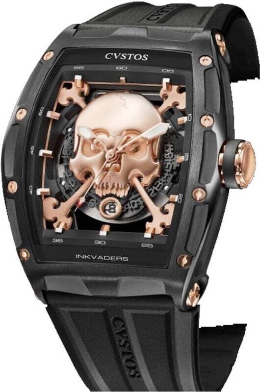 Cvstos Jetliner II Skull Inkvaders Black Steel / 5N