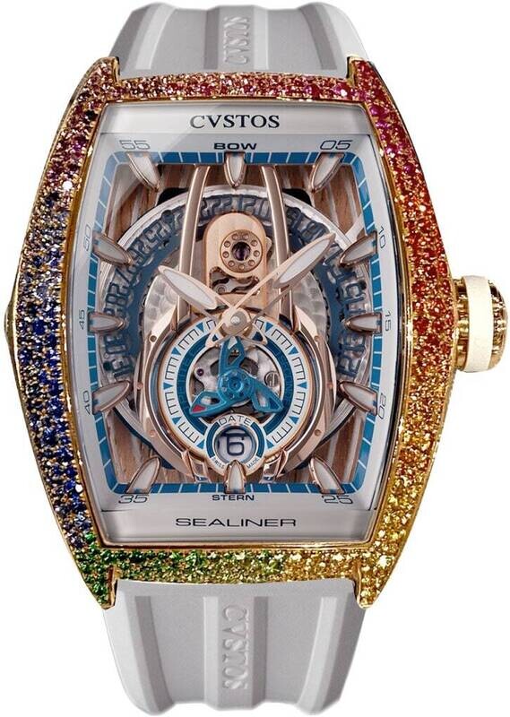 Cvstos Sealiner PS Bicolor 5N Red Gold / Rainbow Snow Setting