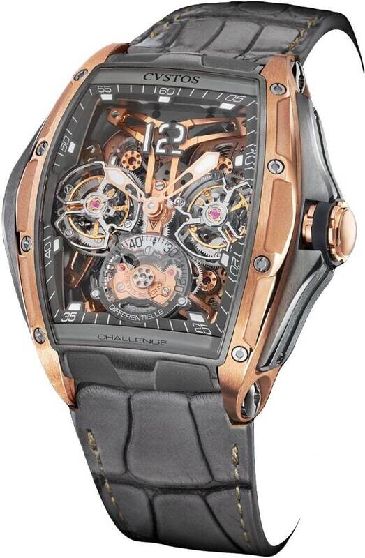 Cvstos Tourbillon 5N Red Gold Brancard / Titanium