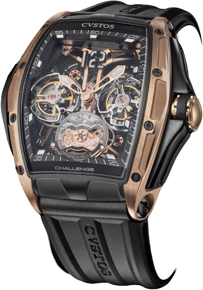 Cvstos Tourbillon 5N Red Gold Brancard / Titanium Cvstos Tourbillon 5N Red Gold Brancard / Titanium