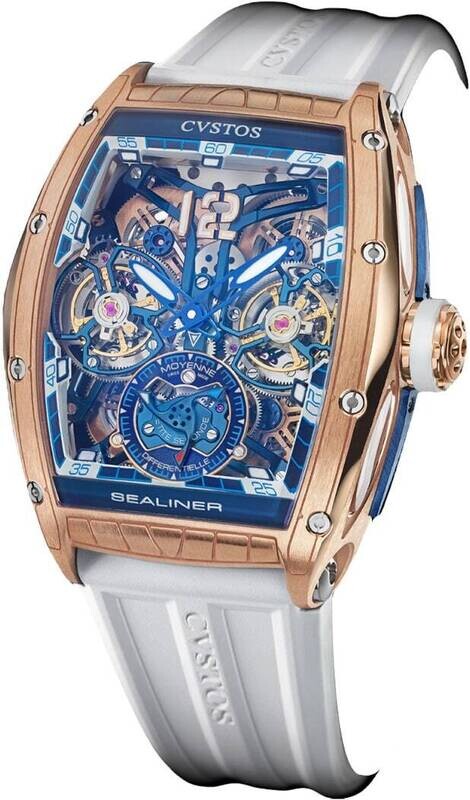 Cvstos Sealiner Double Tourbillon Bicolor 5N Red Gold