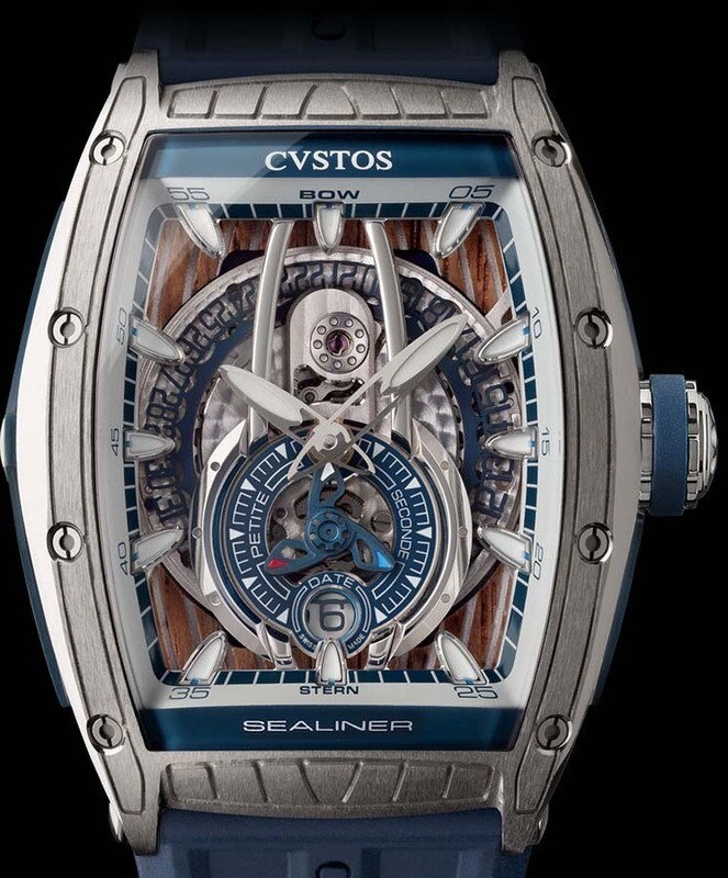 Cvstos Sealiner PS Steel / Navy Blue