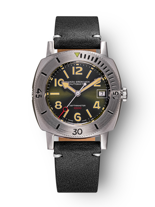 Nivada Grenchen Numerals Date - Depthmaster 14103A