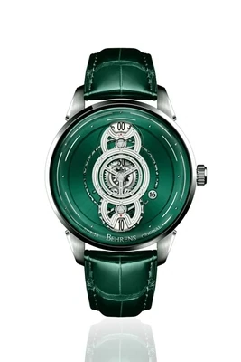 “Space Traveler” Automatic Wristwatch (Green)