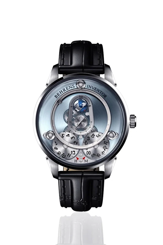 “Apolar” Automatic Wristwatch (Blue)