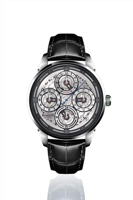 “NaviGraph” Automatic Wristwatch (Grey) (GMT)