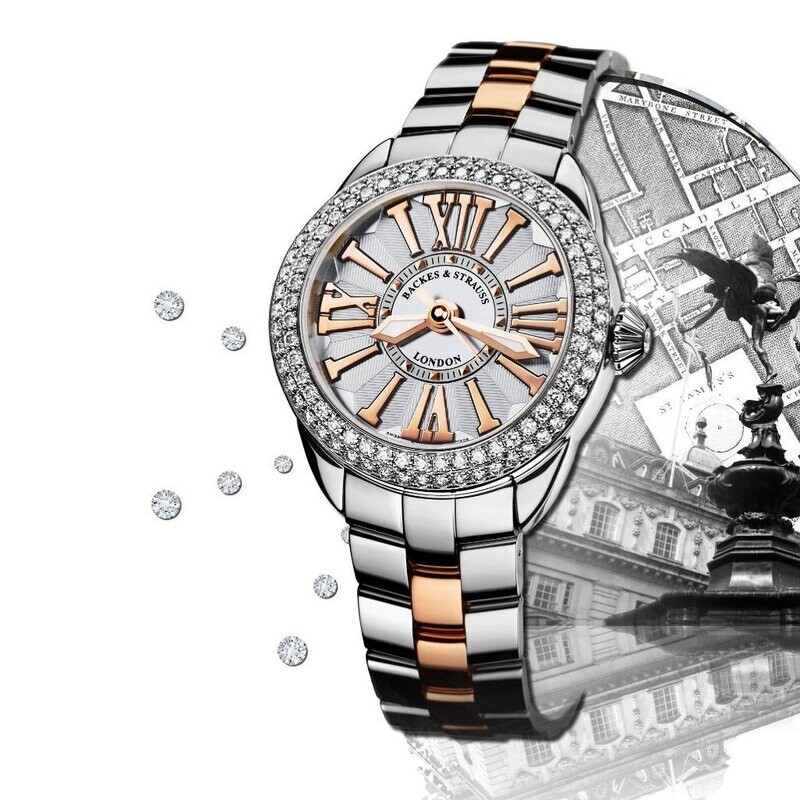 Backes & Strauss Piccadilly Steel 37