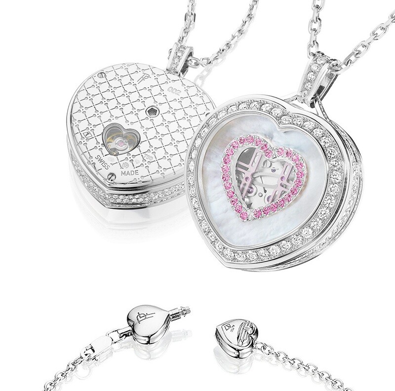 Paul Forrest Heart Pendant PF-HW26 White Gold Paul Forrest Heart Pendant PF-HW26 White Gold