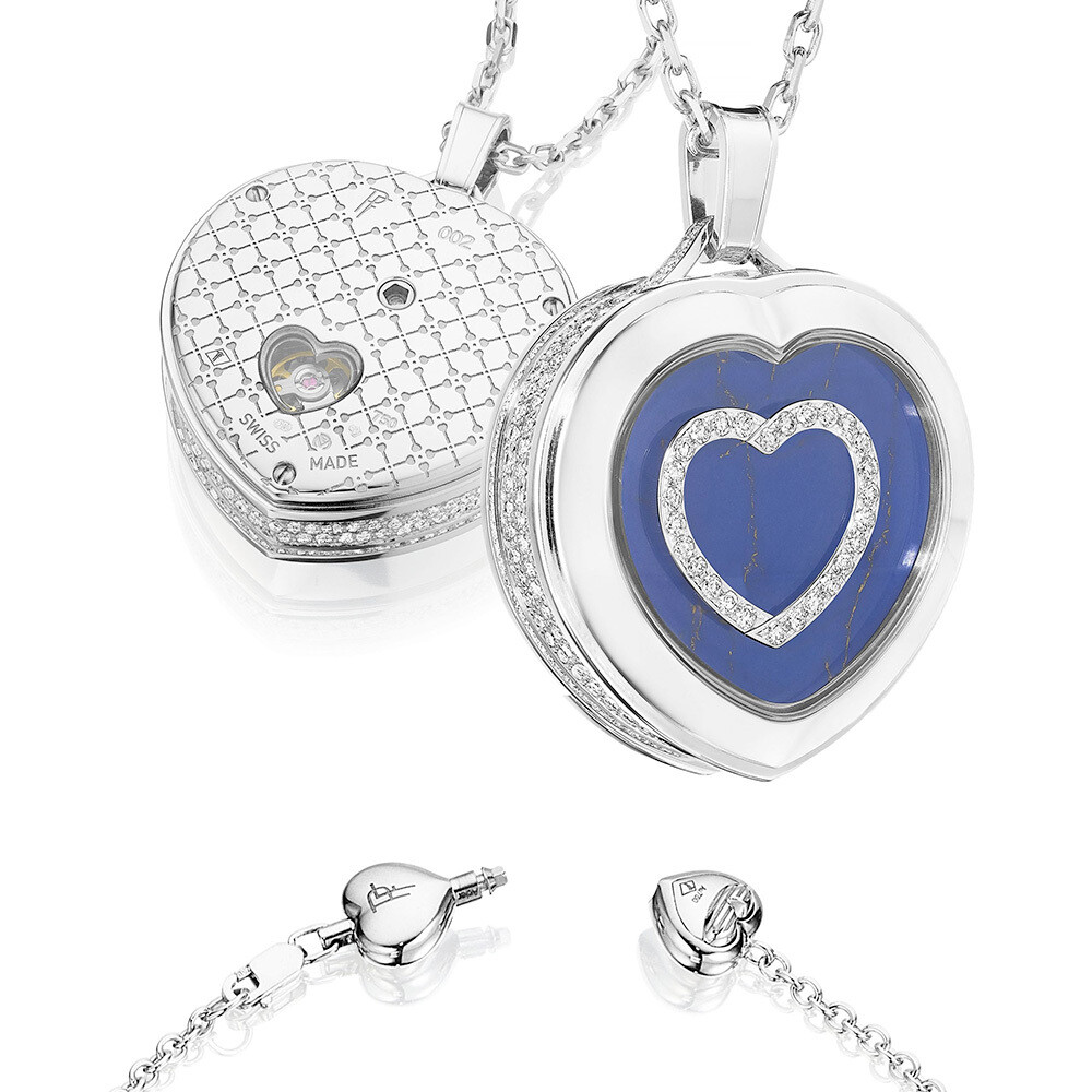 Paul Forrest Heart Pendant PF-HW25 White Gold Paul Forrest Heart Pendant PF-HW25 White Gold