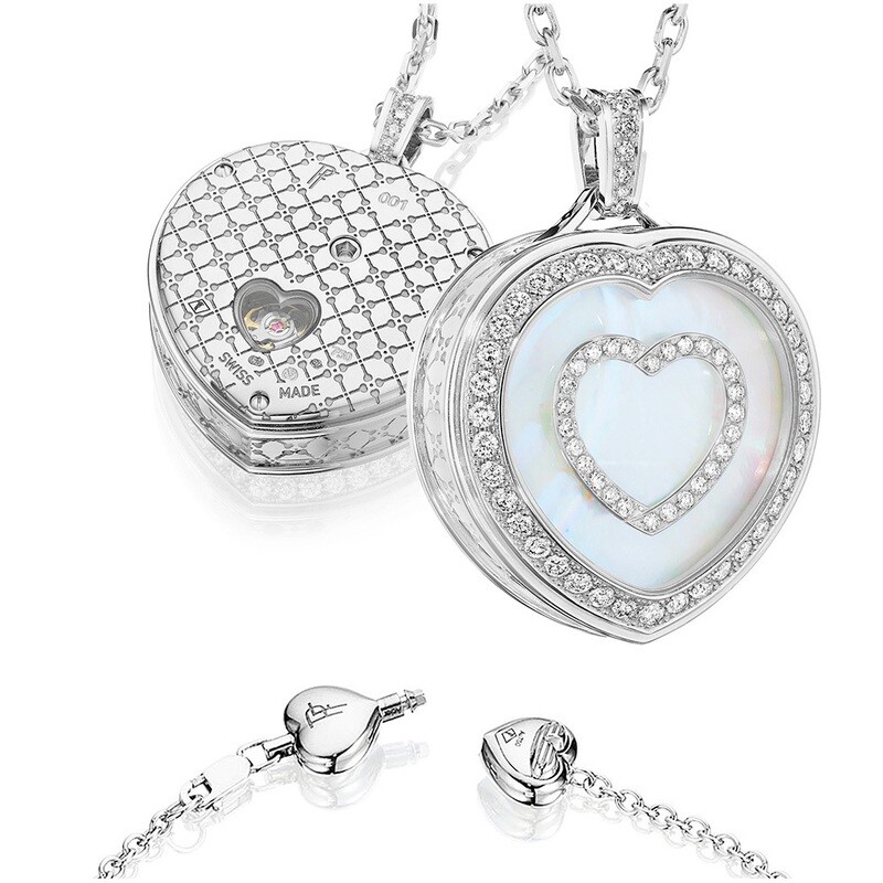 Paul Forrest Heart Pendant PF-HW04 White Gold Paul Forrest Heart Pendant PF-HW04 White Gold