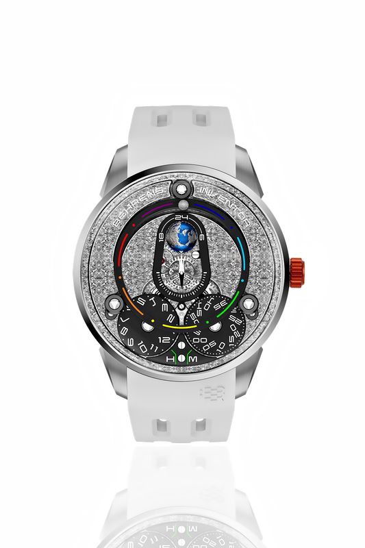 Behrens Apolar Crystalized Titanium dial limited to 88 pieces
