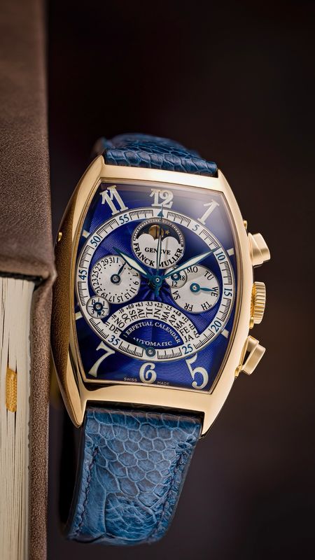 Franck Muller Cintree Curvex Perpetual Calendar Chronograph