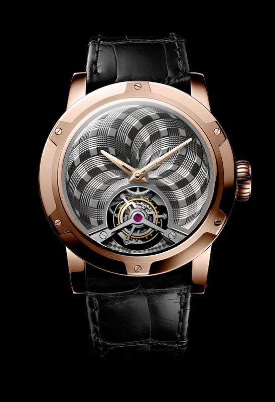 Tourbillion Illusion Dial Arctic Magic 8 18K Red Gold Unique timepiece Tourbillion Illusion Dial Arctic Magic 8 18K Red Gold Unique timepiece