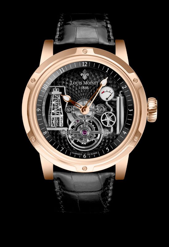 Derrick Gaz Tourbillon  18K Red Gold Limited edition of 3 watches