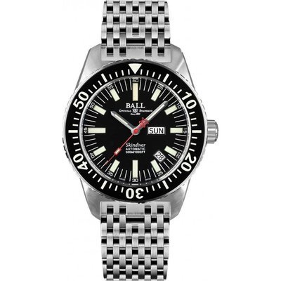 BALL WATCH ENGINEER MASTER II SKINDIVER DM2108A-S-BK BALL WATCH ENGINEER MASTER II SKINDIVER DM2108A-S-BK