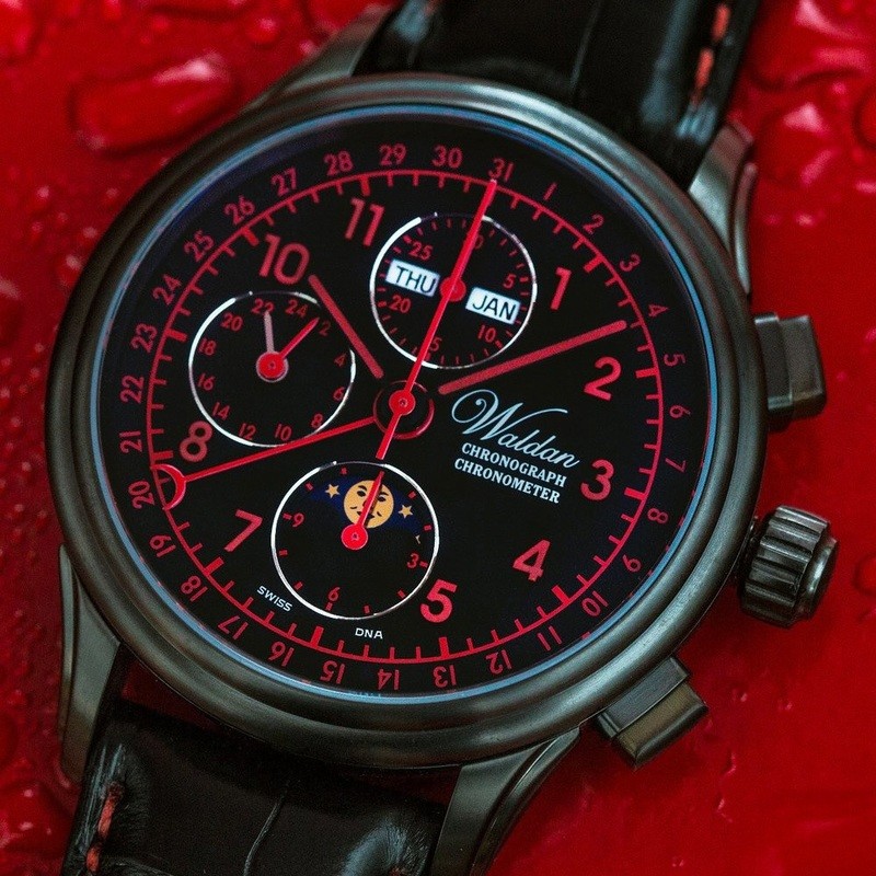 Chrono 42 DLC white/red