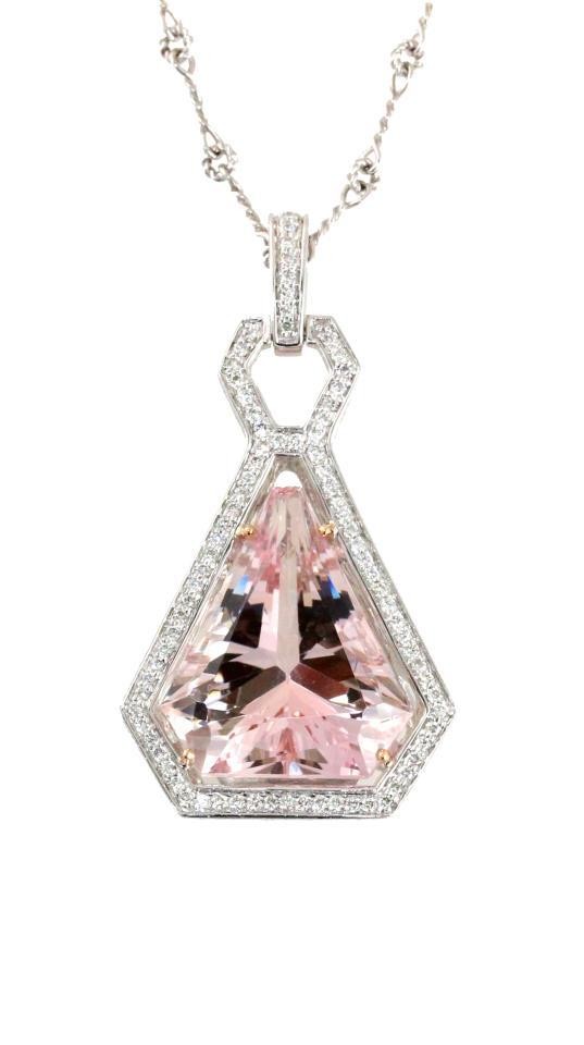 Morganite Pendant