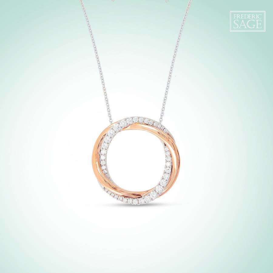 White & Rose Gold
