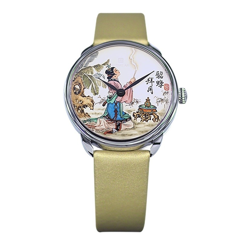 Diao Chan worship Inner Snuff Bottle Watch