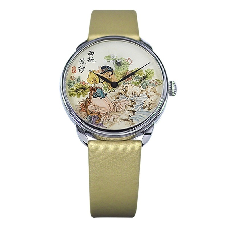 Xi Shi is washing yarn Inner Snuff Bottle Watch