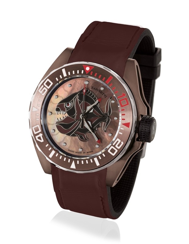 Scuba Piranha Brown 41