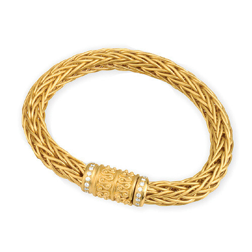 Etruscan Woven Bracelet 18KT Yellow Gold Etruscan Woven Bracelet 18KT Yellow Gold