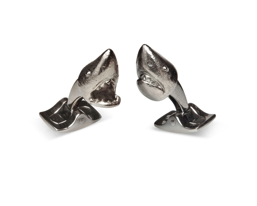 Shark Head Cufflinks