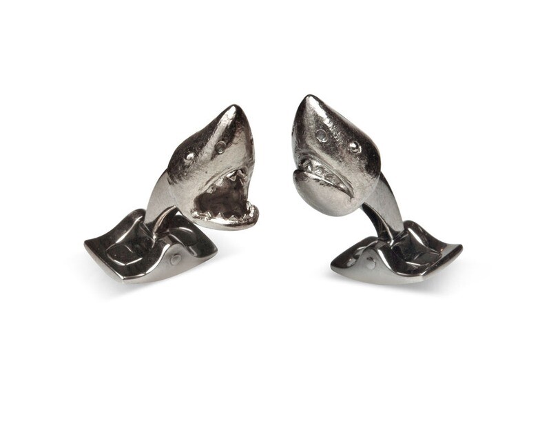 Shark Head Cufflinks