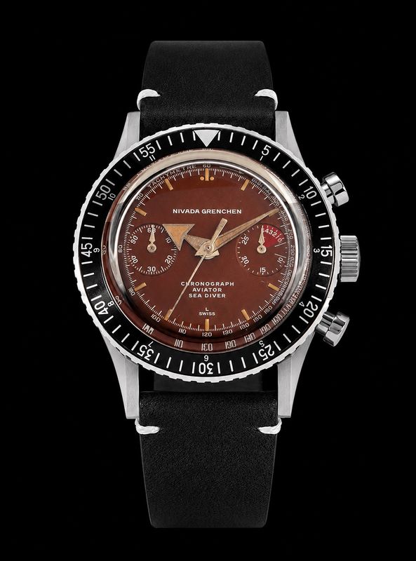 Nivada Grenchen Broad Arrow - Tropical Dial - Manual - 85007M