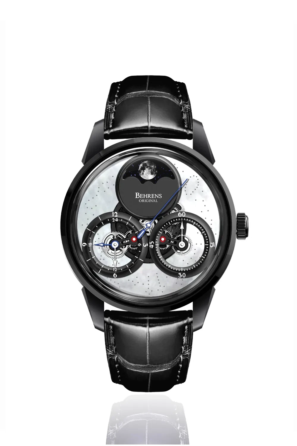 Behrens “Consteller” Automatic Wristwatch (MOP Mother Of Pearl)
