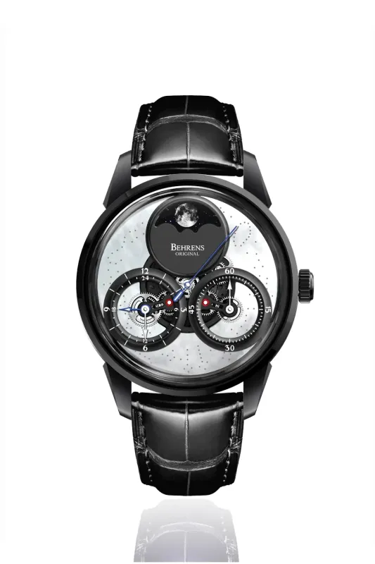 Behrens “Consteller” Automatic Wristwatch (MOP Mother Of Pearl)