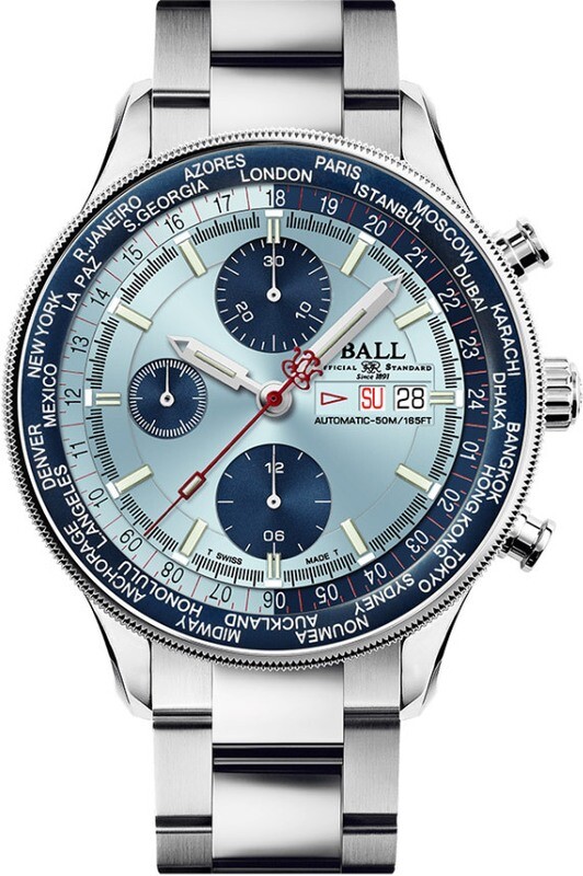 Ball Watch Engineer II Navigator World Time Chronograph (44mm) Ball Watch Engineer II Navigator World Time Chronograph (44mm)