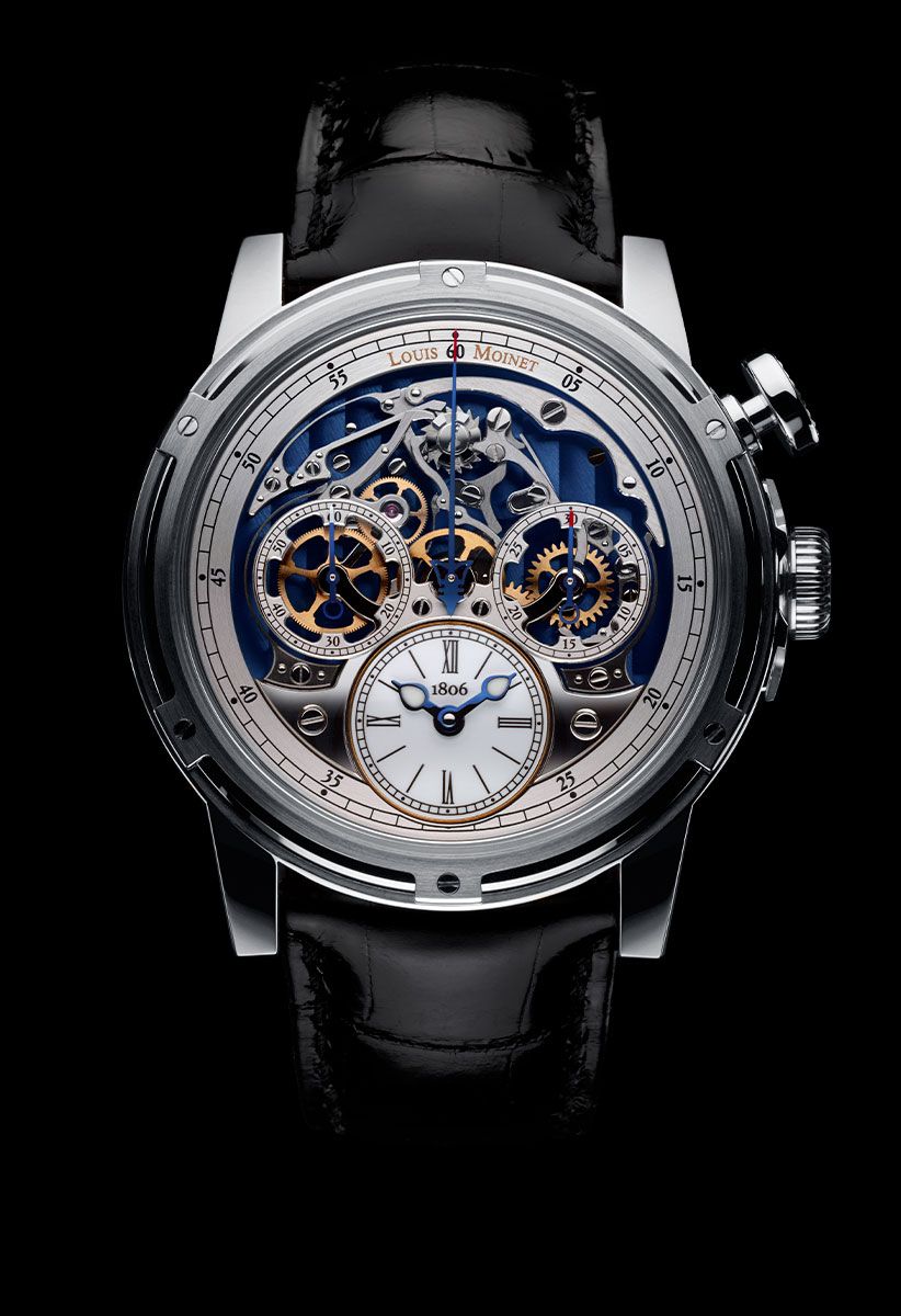 Memoris White Gold Blue Plate