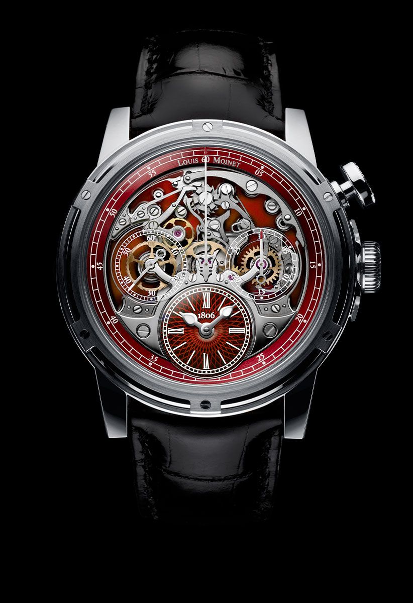 Memoris White Gold Burgundy
