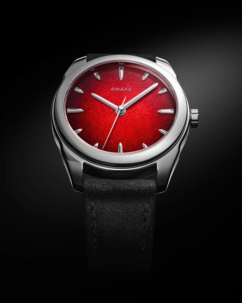 Son Mài - Silver Leaf  Carmine Red