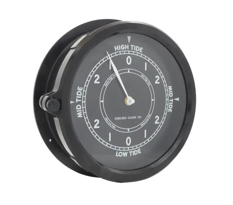 Naval Deck Tide Instrument - 8.5 Naval Deck Tide Instrument - 8.5" Black Dial