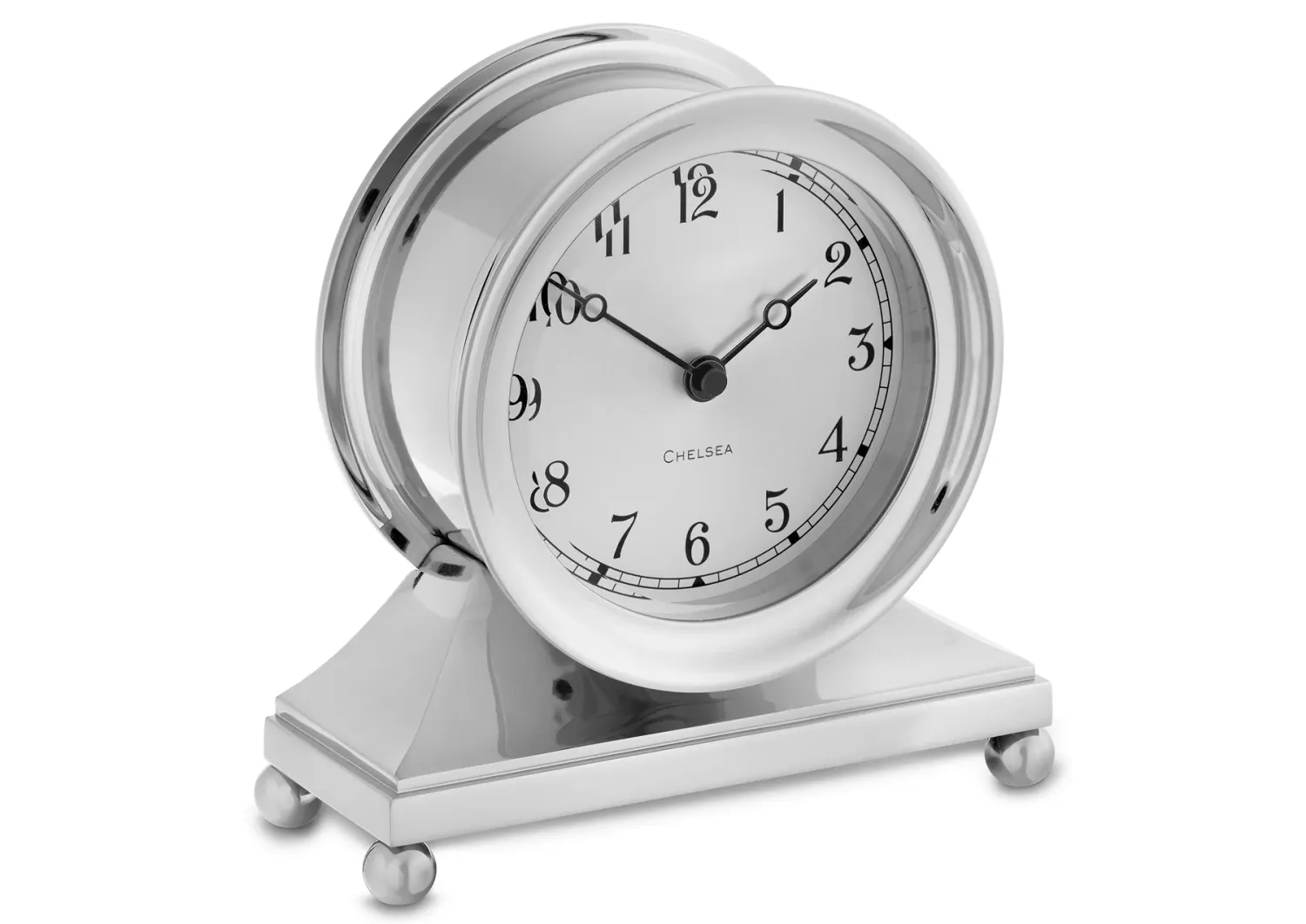 Constitution Clock in Nickel Constitution Clock in Nickel
