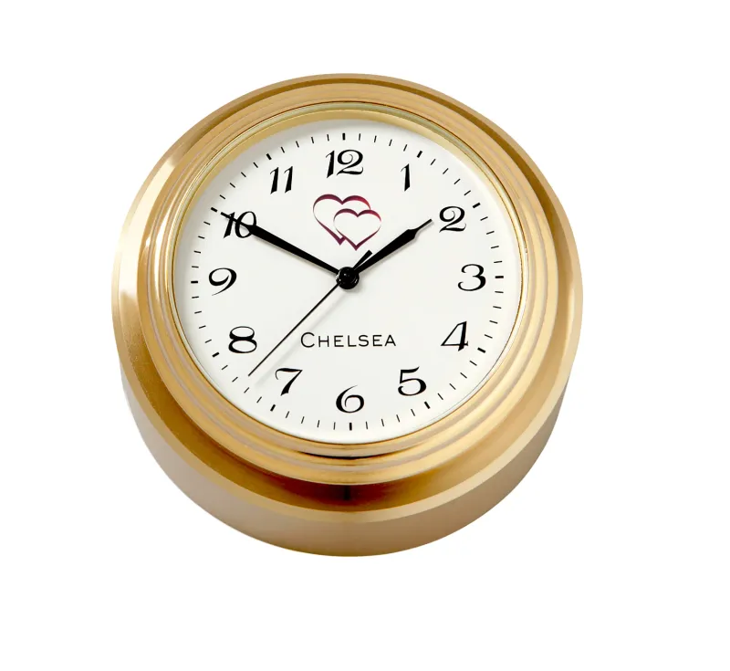 Paperweight Clock - Double Heart