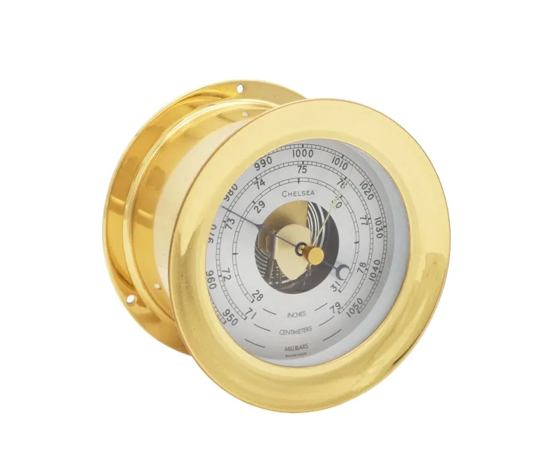 4 1/2" Shipstrike Barometer in Brass