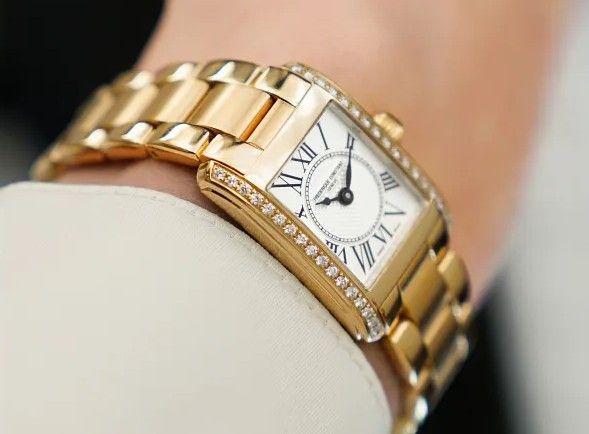Frederique Constant Classics Carrée Women's Watch FC-200MCD25B Frederique Constant Classics Carrée Women's Watch FC-200MCD25B