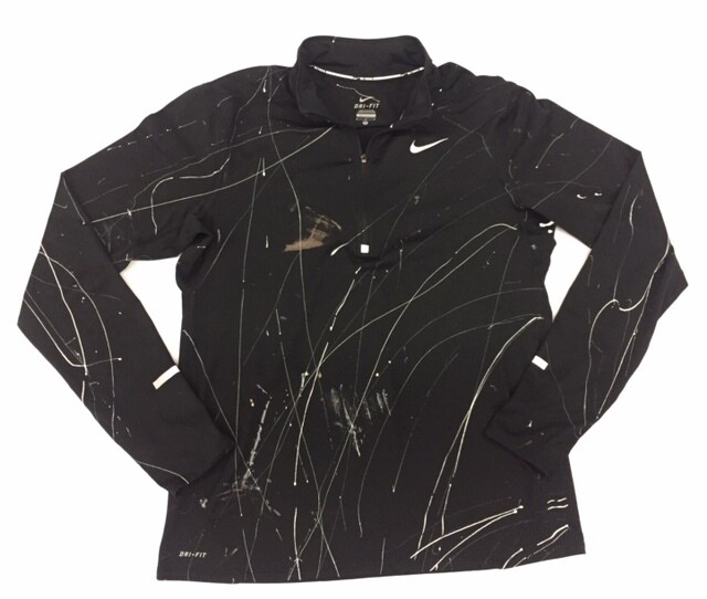 Nike Dri-fit Half Zip w/Paint Splatter
