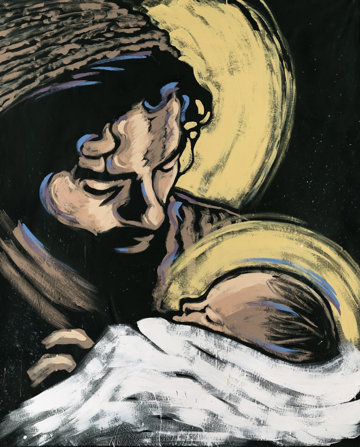 St. Joseph with Christ Child Art Print