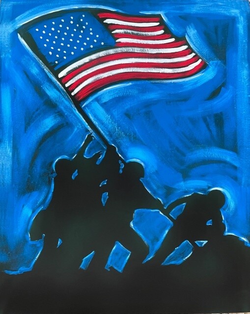 Iwo Jima Art Print