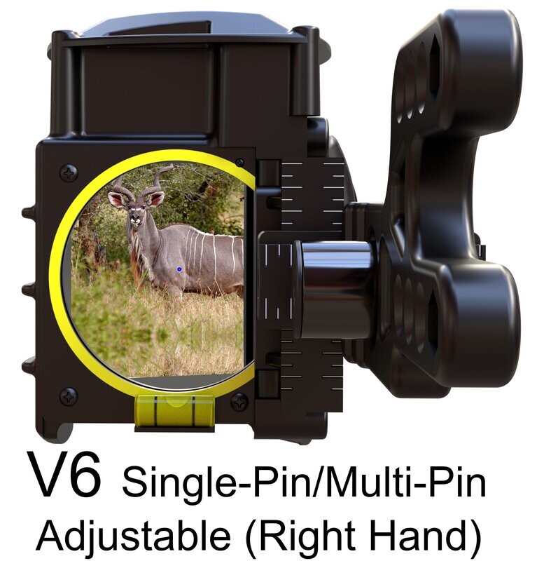 (Right Hand) Sure Sight V6 
Single-pin/Multi-Pin/Adjustable