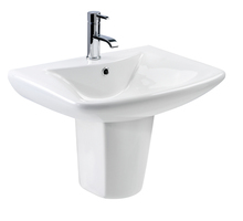 Basin and Semi-pedestal