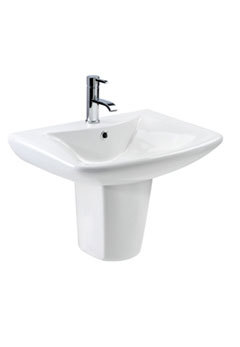 Elan Modern Basin with Pedestal CB-F