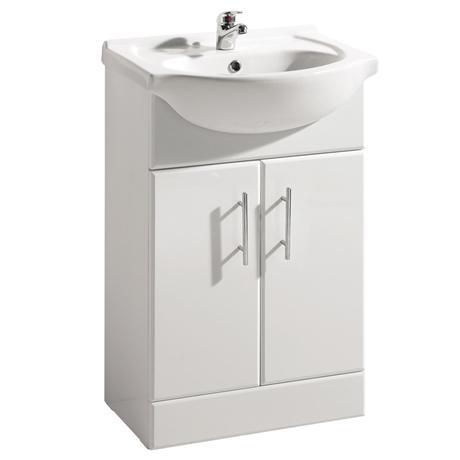 Impakt 650mm Vanity Unit &amp; Ceramic Basin