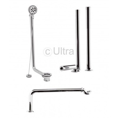 Luxury Roll Top Bath Pack - Chrome CB-AC